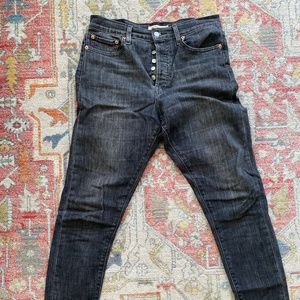 Levis Wedgie Skinny jeans size 31